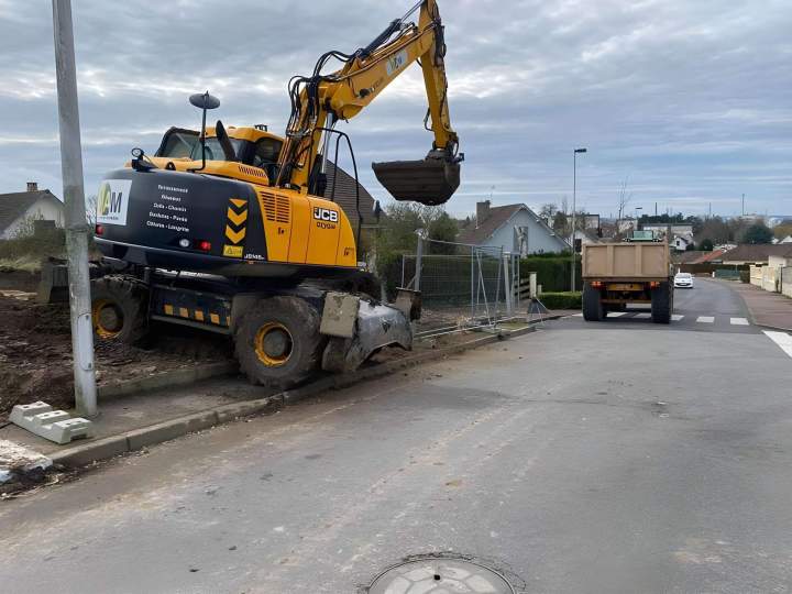 Travaux terrassement et aménagement extérieur Rives-en-Seine 