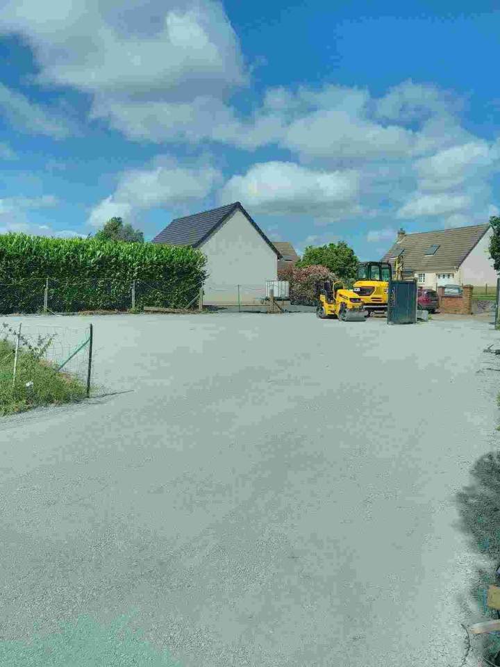 Terrassement jardin Rives-en-Seine