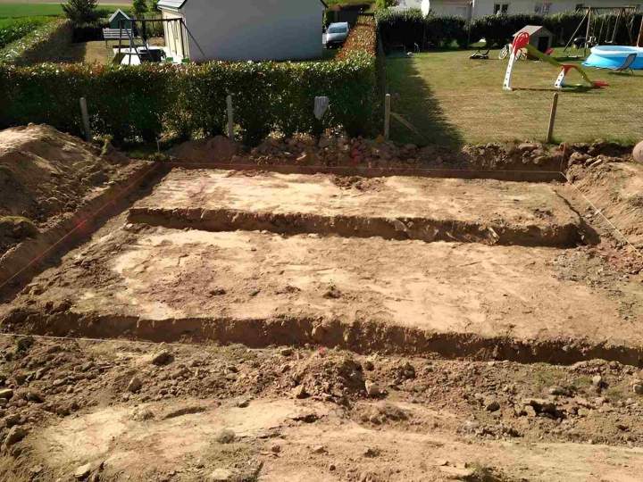 Terrassement parcelle Rives-en-Seine