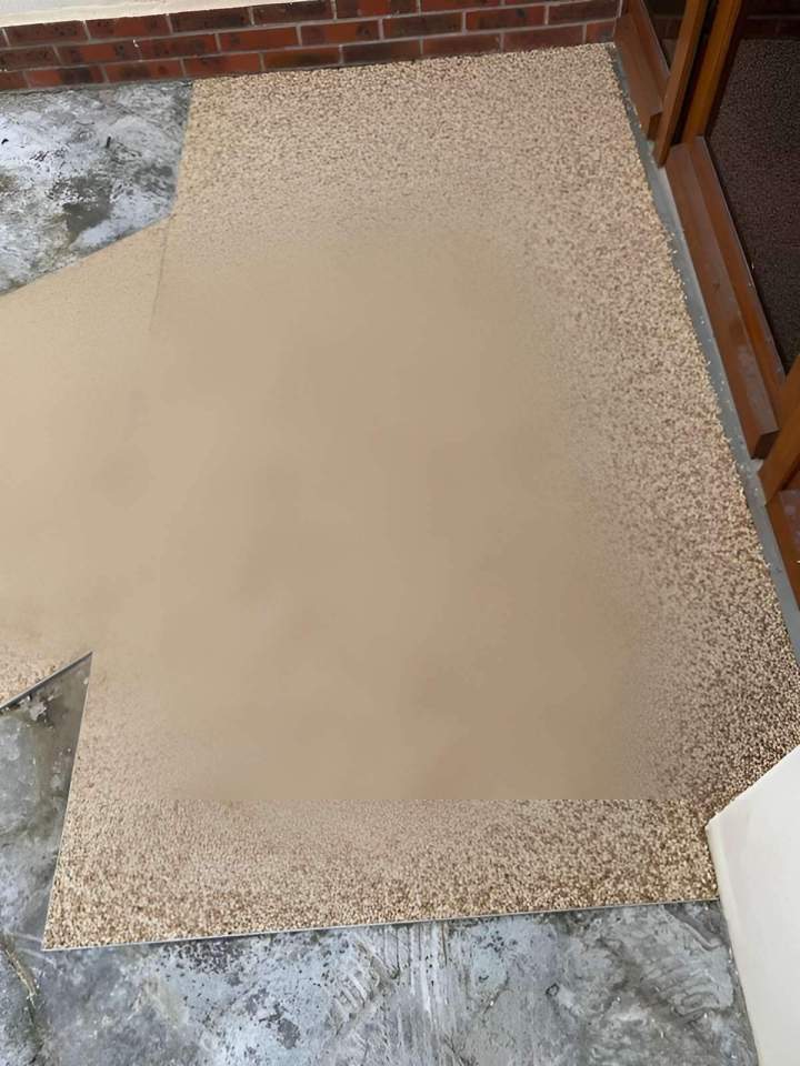 Moquette de pierre drainante Rives-en-Seine