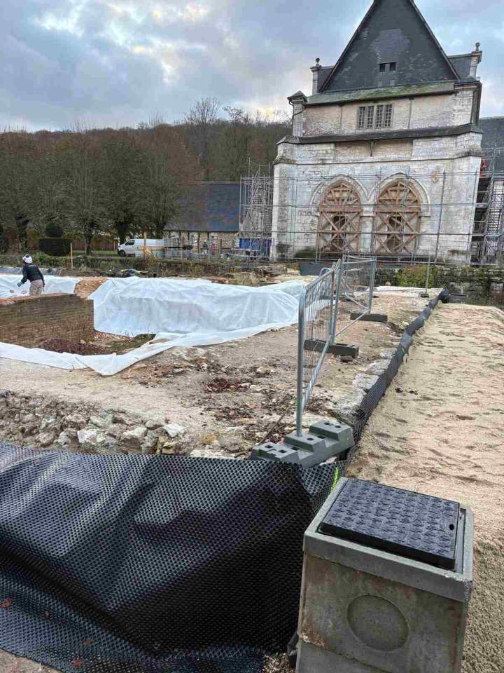 Terrassement terrain constructible Rives-en-Seine