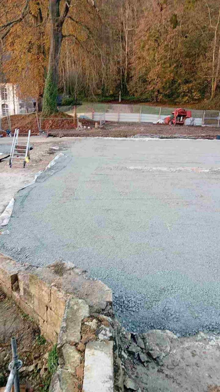 Terrassement terrain pour maison Rives-en-Seine