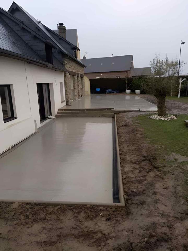 Béton imprimé Rives-en-Seine