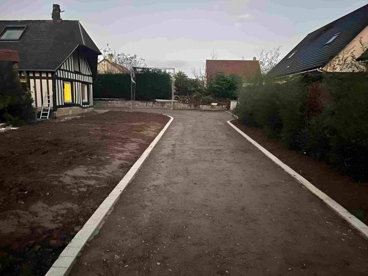 Aménagement extérieur paysager complet Rives-en-Seine