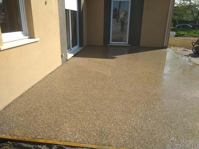 Béton décoratif, Barentin